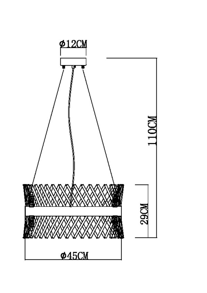 подвесная люстра arte lamp acapulco a1073lm-10pb