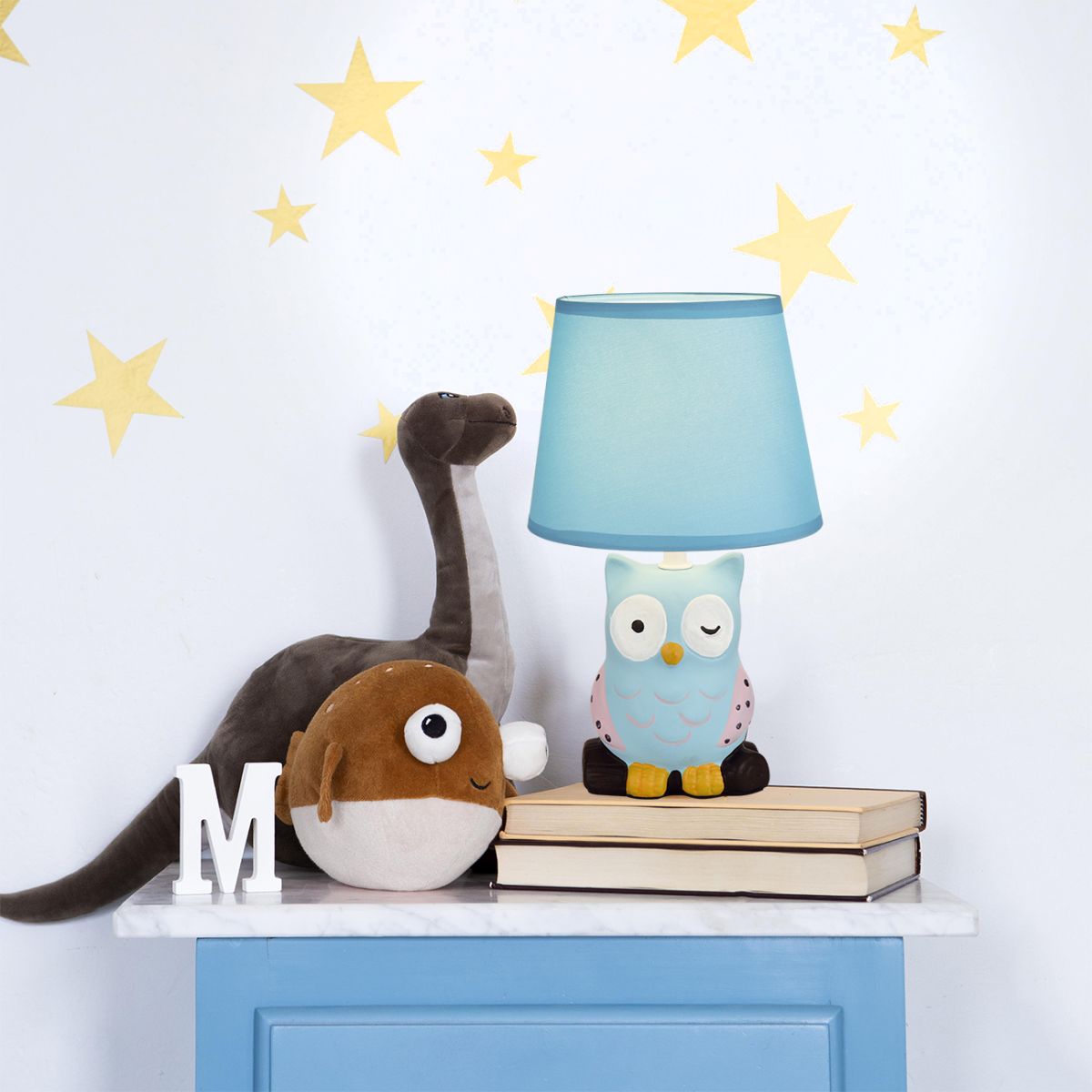 настольная лампа escada kids 10209/l blue