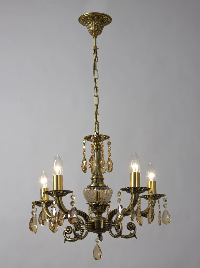 подвесная люстра abrasax sylvia l.8110-5br