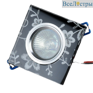 Встраиваемый светильник Elvan TCH-8270/3W-MR16-5.3-Bk
