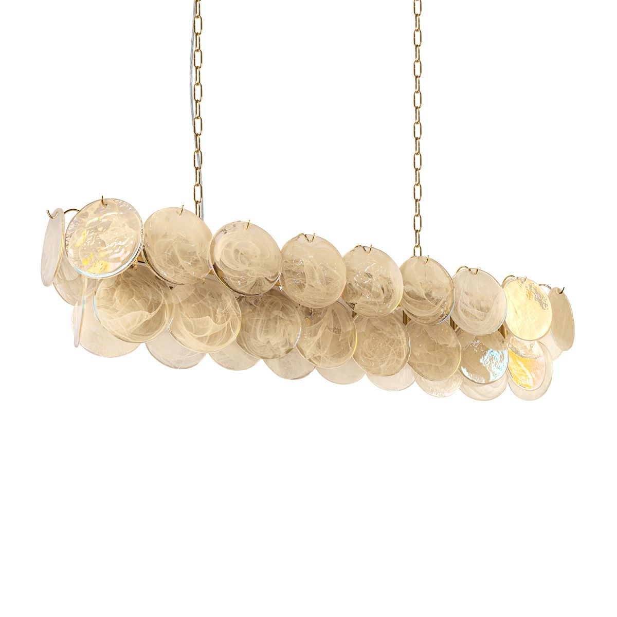 подвесная люстра loft it lolly 10492/1200r champagne