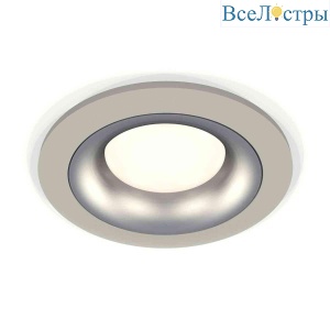 Комплект встраиваемого светильника Ambrella light Techno Spot XC7623004 SGR/MCH серый песок/хром матовый (C7623, N7013)