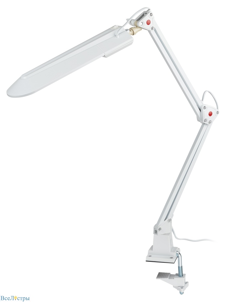 настольная лампа эра nl-201-g23-11w-w c0041457