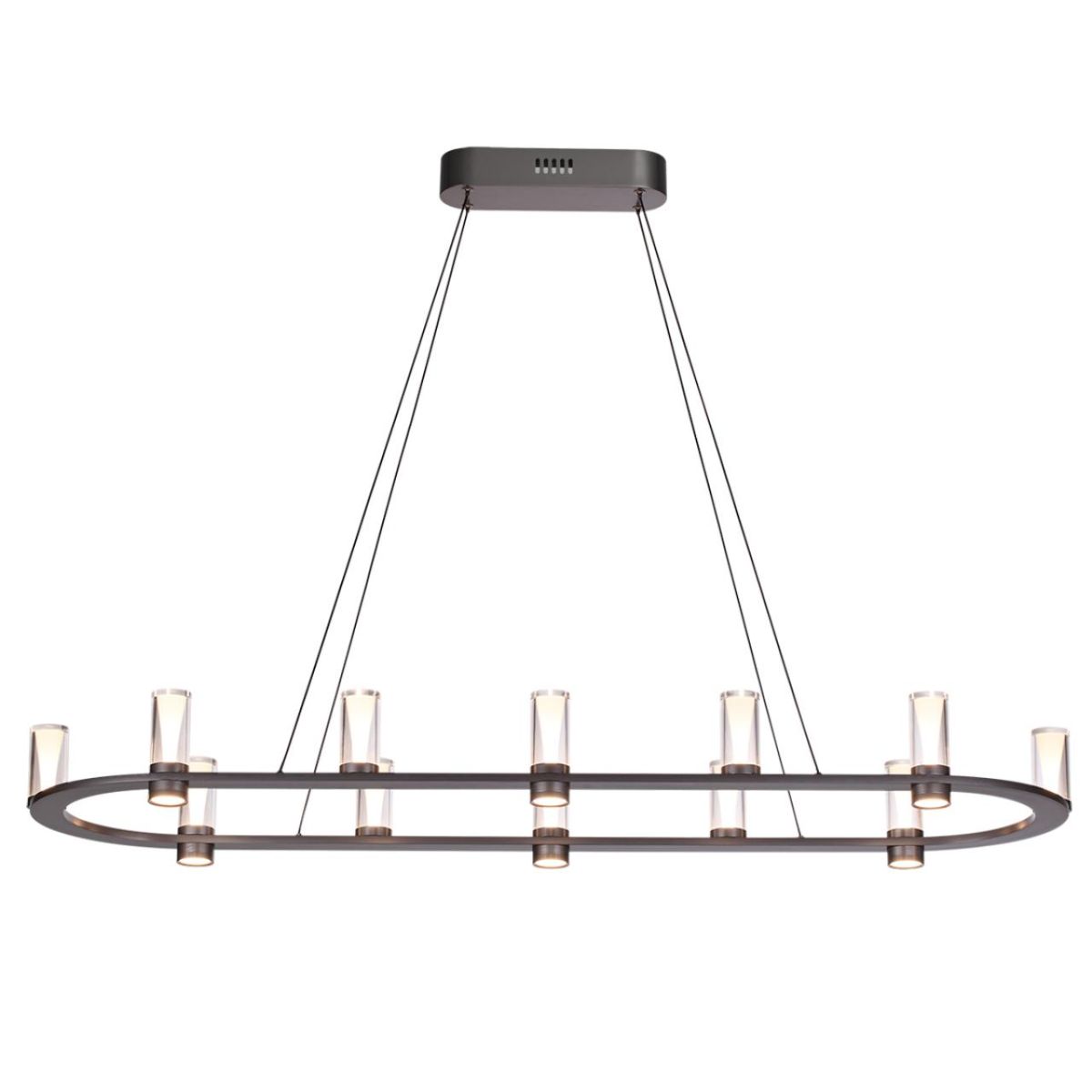 подвесная люстра odeon light hightech defance 7143/65l
