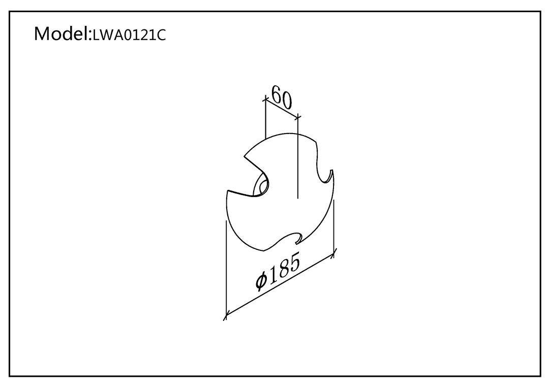 уличный настенный светильник designled lwa0121c-wh-ww 002801