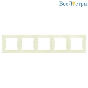 Рамка 5-постовая Schneider Electric Sedna SDN5800947