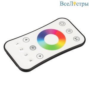 Пульт Arlight SMART-RF-801-52-4G-1SC-RGB White (3V, 2.4G) 037675