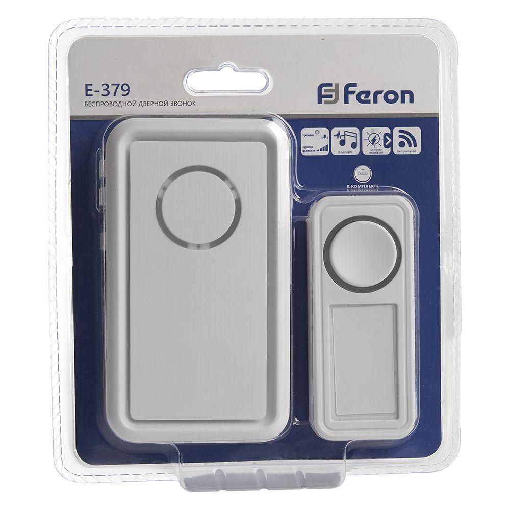 звонок беспроводной feron e-379 41435