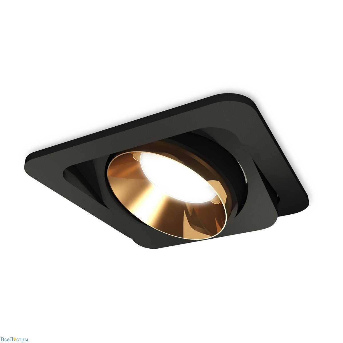 комплект встраиваемого светильника ambrella light techno spot xc (c7659, n7034) xc7659024
