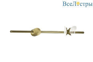 Настенный светильник AM Group MARIPOSA AP1 POLISHED GOLD
