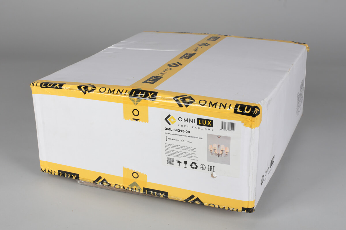 подвесная люстра omnilux rivoli oml-64213-08