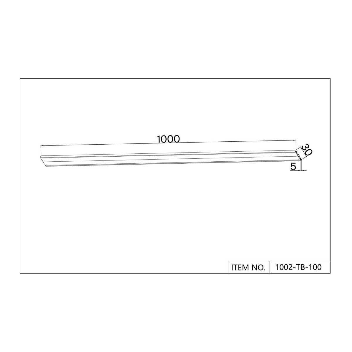 шинопровод favourite unika 1002-tb-100