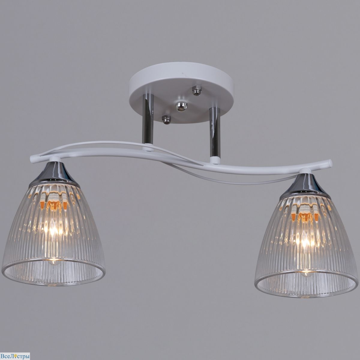 потолочный светильник reluce 87360-0.3-02 wh+cr