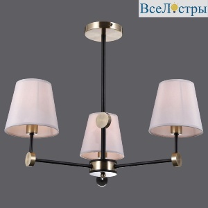 Люстра на штанге Illumico IL0394-3CSQ-24 BK AB CASTOR