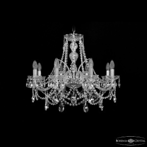 Подвесная люстра Bohemia Ivele Crystal 1411/8/240 Ni