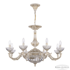 Подвесная люстра Bohemia Ivele Crystal AL78101P/8/250 WMG P Clear/M-1G