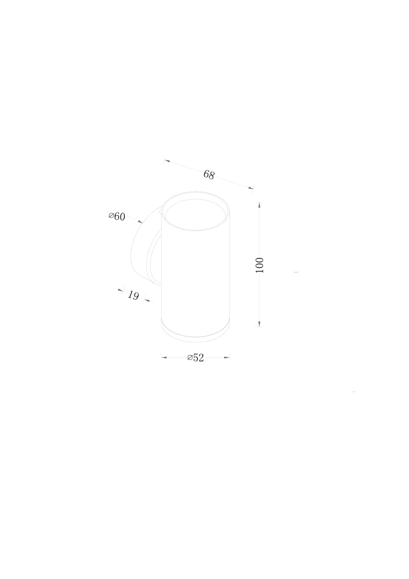 бра maytoni technical focus s c068wl-01b