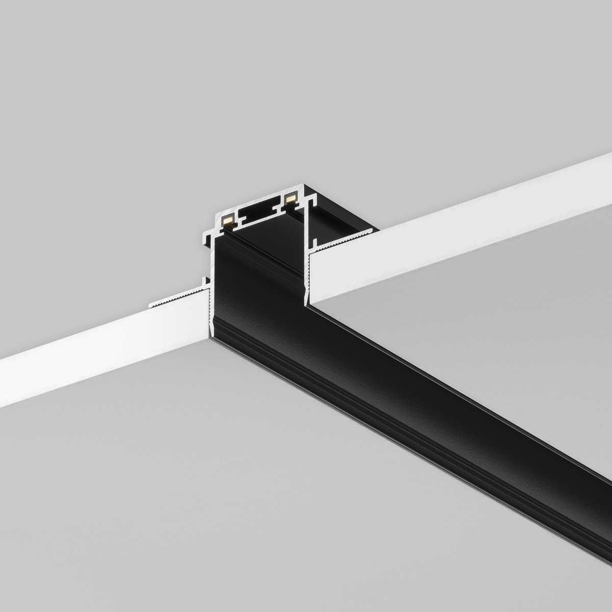 шинопровод встраиваемый магнитный maytoni technical radity tra084mp-12b