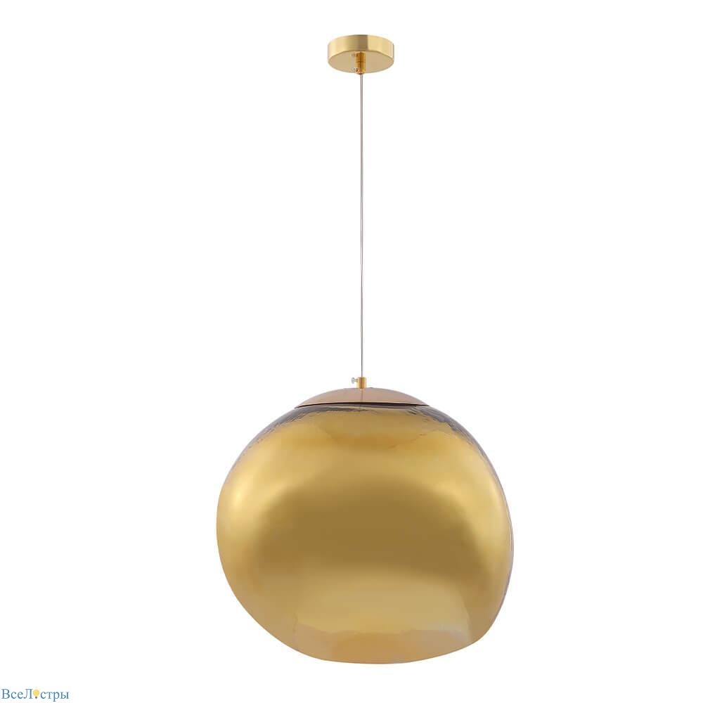 подвесной светильник crystal lux malaga sp1 d360 gold