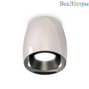 Комплект накладного светильника Ambrella light Techno Spot XS1143001 PSL/PBK серебро полированное/черный полированный (C1143, N7031)