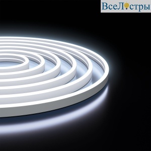 Светодиодный неон Apeyron 24В, 10Вт/м, 400Лм/м, 6500К (х.б.), smd 2835 120д/м, PCB 8мм, 6х12мм, 5м, IP65 17-302
