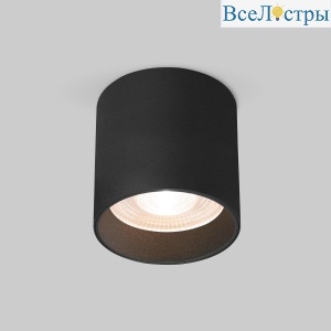 Накладной светодиодный светильник Elektrostandard Orson 25034/LED 10W 4200K чёрный a062931