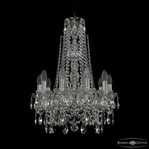 Подвесная люстра Bohemia Ivele Crystal 1411/10/141/XL-66 Ni