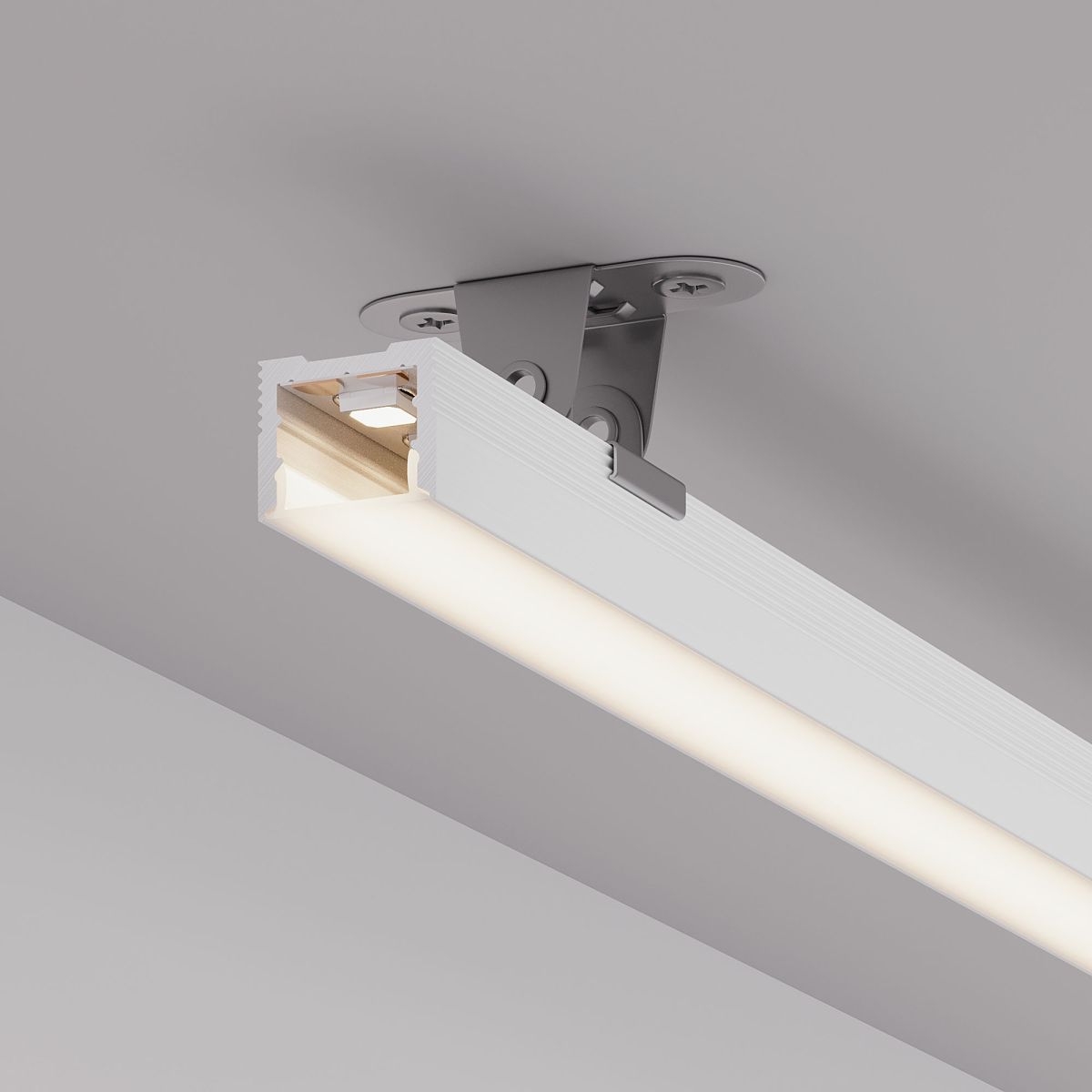 профиль arlight sl-slim-h13m-2000 white (by) (алюминий) 061374