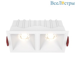 Встраиваемый светильник Maytoni Technical Alfa LED DL043-02-10W3K-D-SQ-W