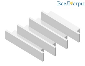 Заглушка (4 шт.) Ambrella Light Alum Profile GP8450