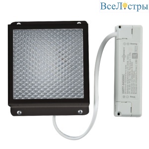 Встраиваемый светильник Uniel ULP-1010 7W/4000К IP40 GRILYATO BLACK UL-00010709