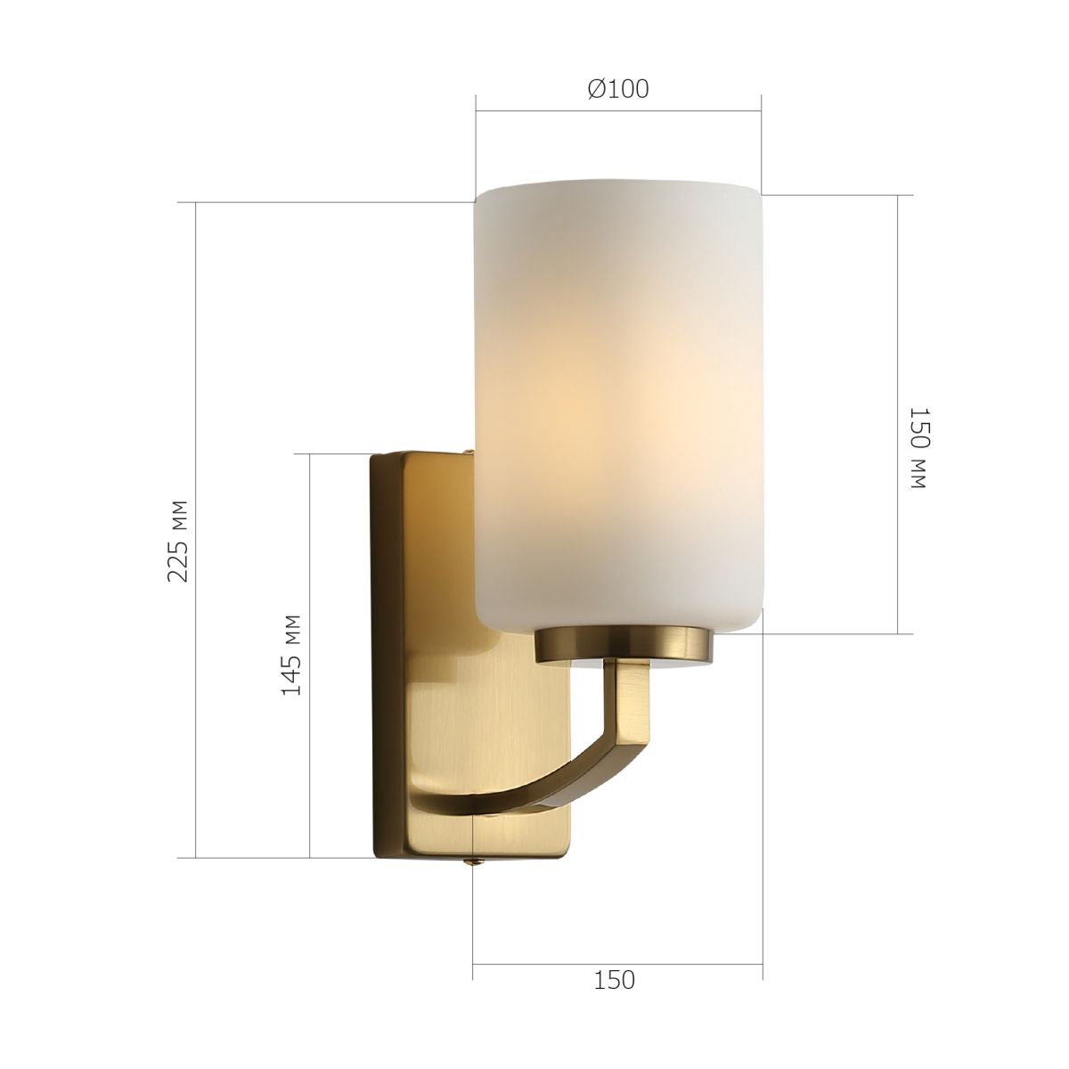 бра st luce опал sl1403.301.01