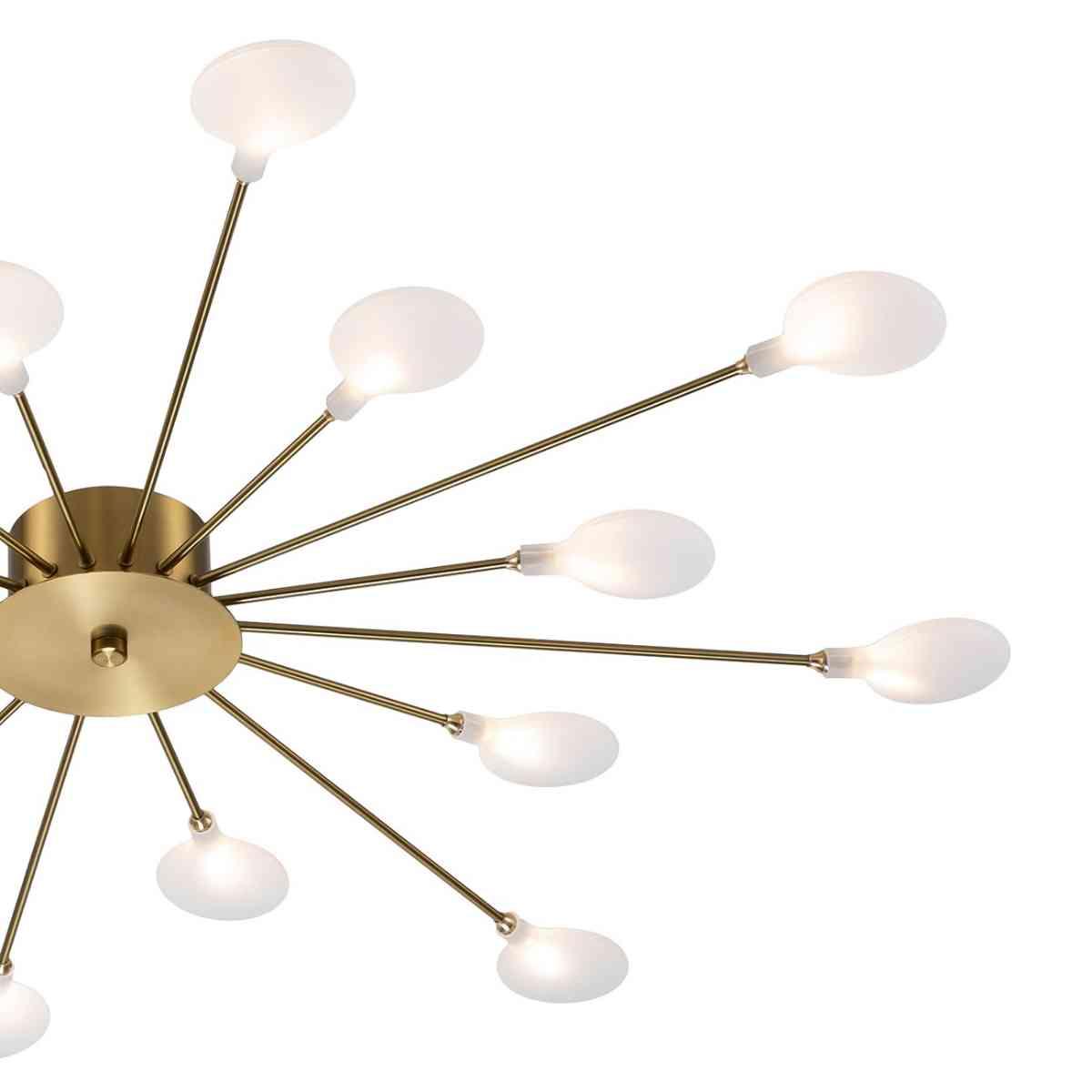 потолочная люстра escada starfall 2109/16 copper