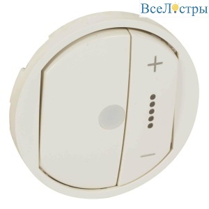 Лицевая панель Legrand Celiane диммера с подсветкой слоновая кость 066266