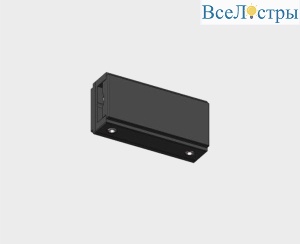 Соединитель линейный Italline Fantom IT010-4013 black