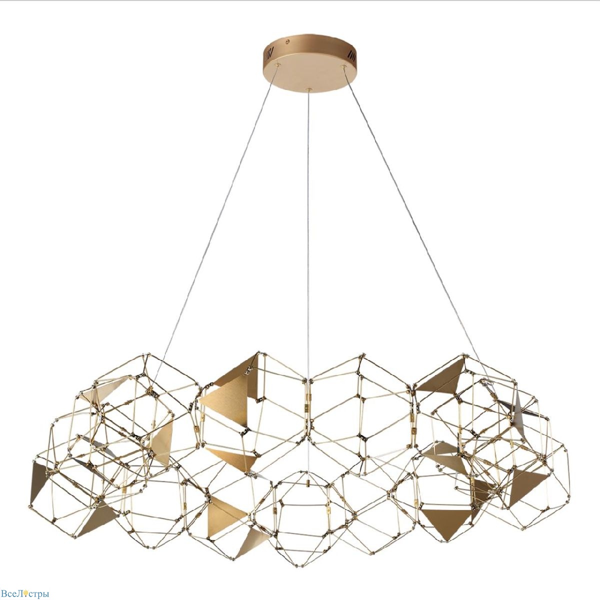 подвесная люстра odeon light trellis 5086/68l
