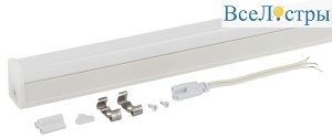 Линейный светильник комплект с сетевым шнуром Эра LLED-04-0-40K-108