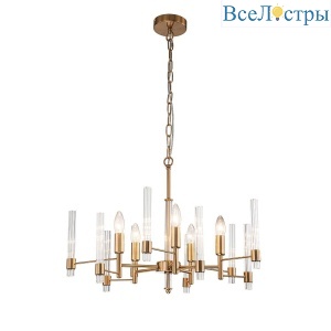 Подвесная люстра Indigo Favara 11040/5P Brass V000460