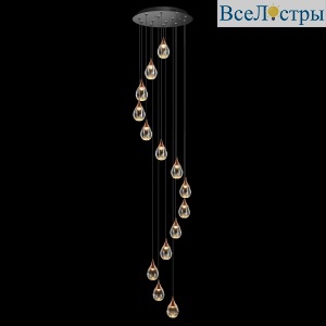 Каскадная люстра Delight Collection Stilla MD24001004-14A copper/clear
