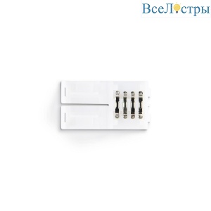 Коннектор прямой Ambrella Illumination LED Strip для светодиодной ленты 5050 (10шт) GS6201