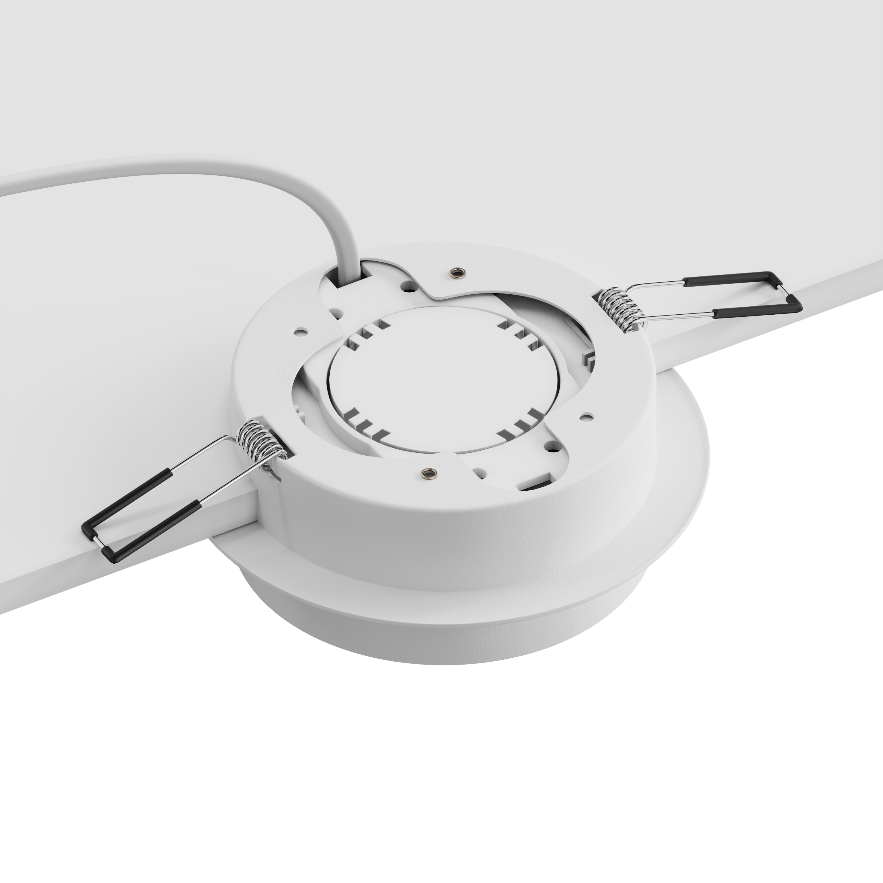 встраиваемый светильник nimbus hsbl_0127 ip20, 15вт, gx53, белый