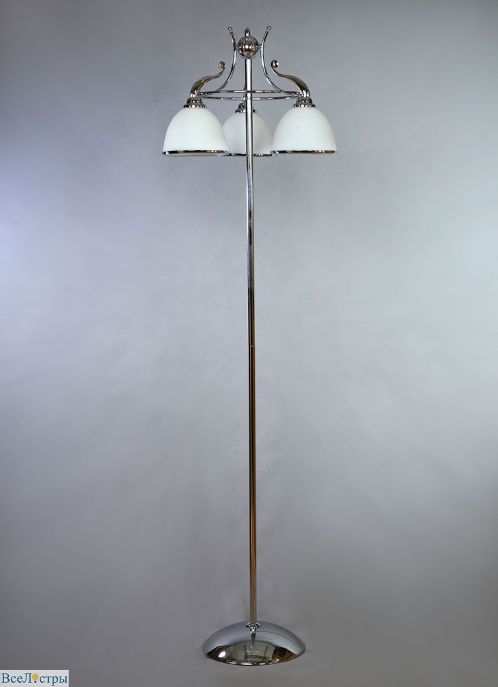 торшер brizzi almeria ma 02401f/003 chrome