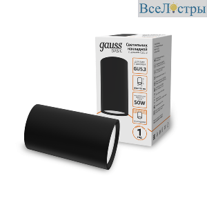 Накладной светильник Gauss Basic HD063