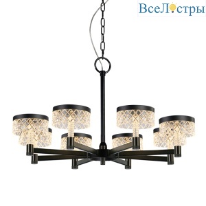 Подвесная люстра Delight Collection MD21020075 MD21020075-8A matt black