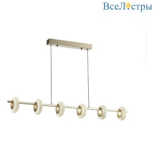 Подвесная светодиодная люстра Escada 10252/6LED Gold