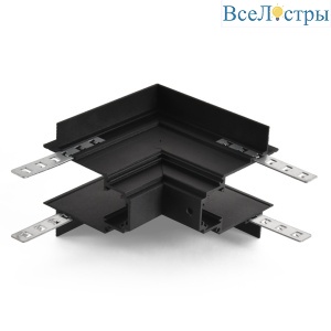 Угловой соединитель внешний для магнитного шинопровода WOLTA WML-ROC/02B