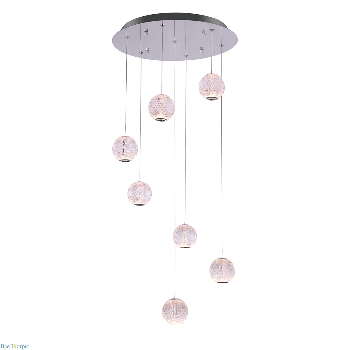 подвесной светильник md20001012-7a chrome