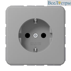 Розетка 2K+З Jung CD1520GR