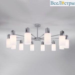 Люстра на штанге Eurosvet Vegga 70160/12 хром Smart a057112
