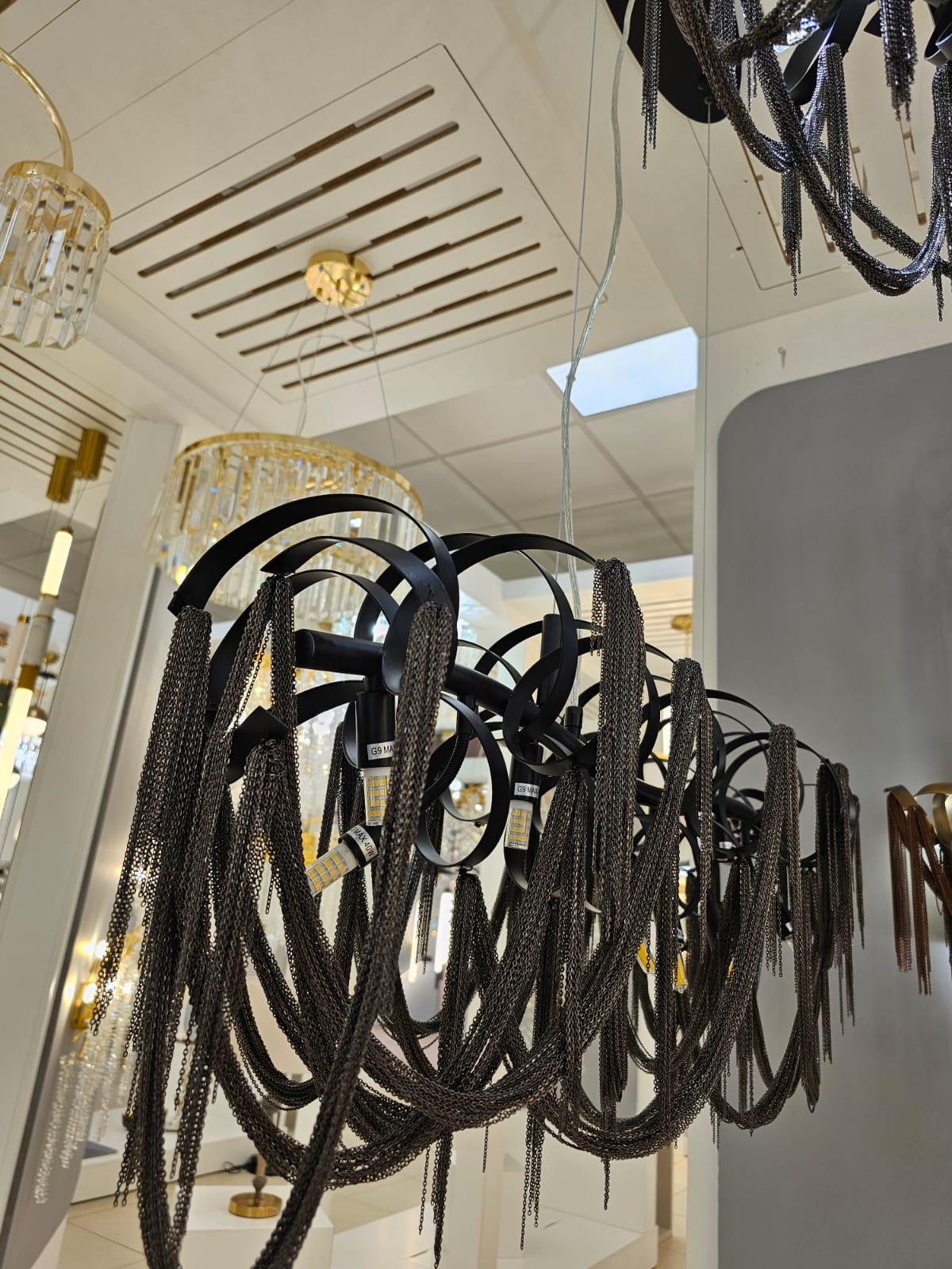 подвесная люстра odeon light chainy 5067/10